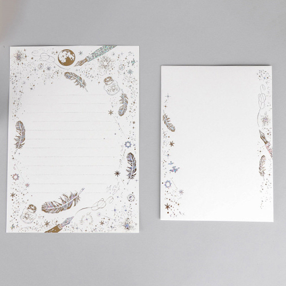 1Set Invitation Letter Paper E - Letter Envelope Kraft 评论和价格
