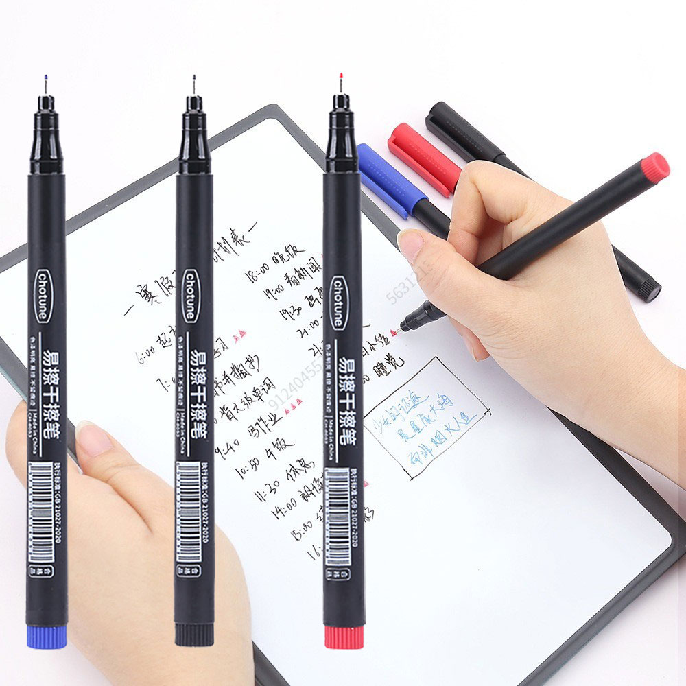 1/3PCS 0.5mm Dry Erase Art Mar - Whiteboard Marker Set 评论和价格
