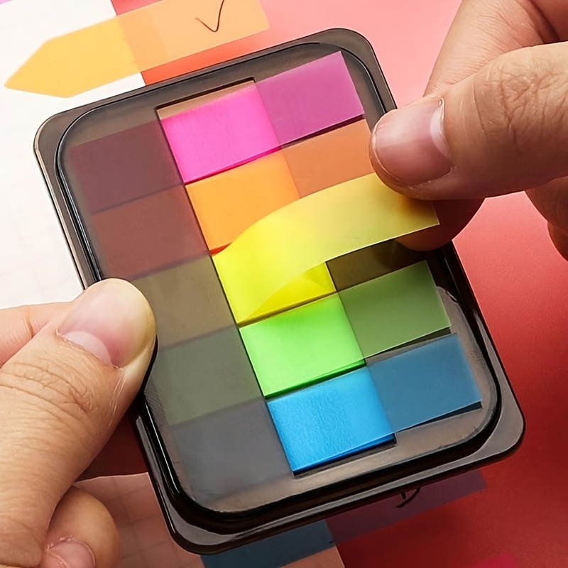 100pcs Fluorescent Index Tabs  - Index Tab Divider 评论和价格