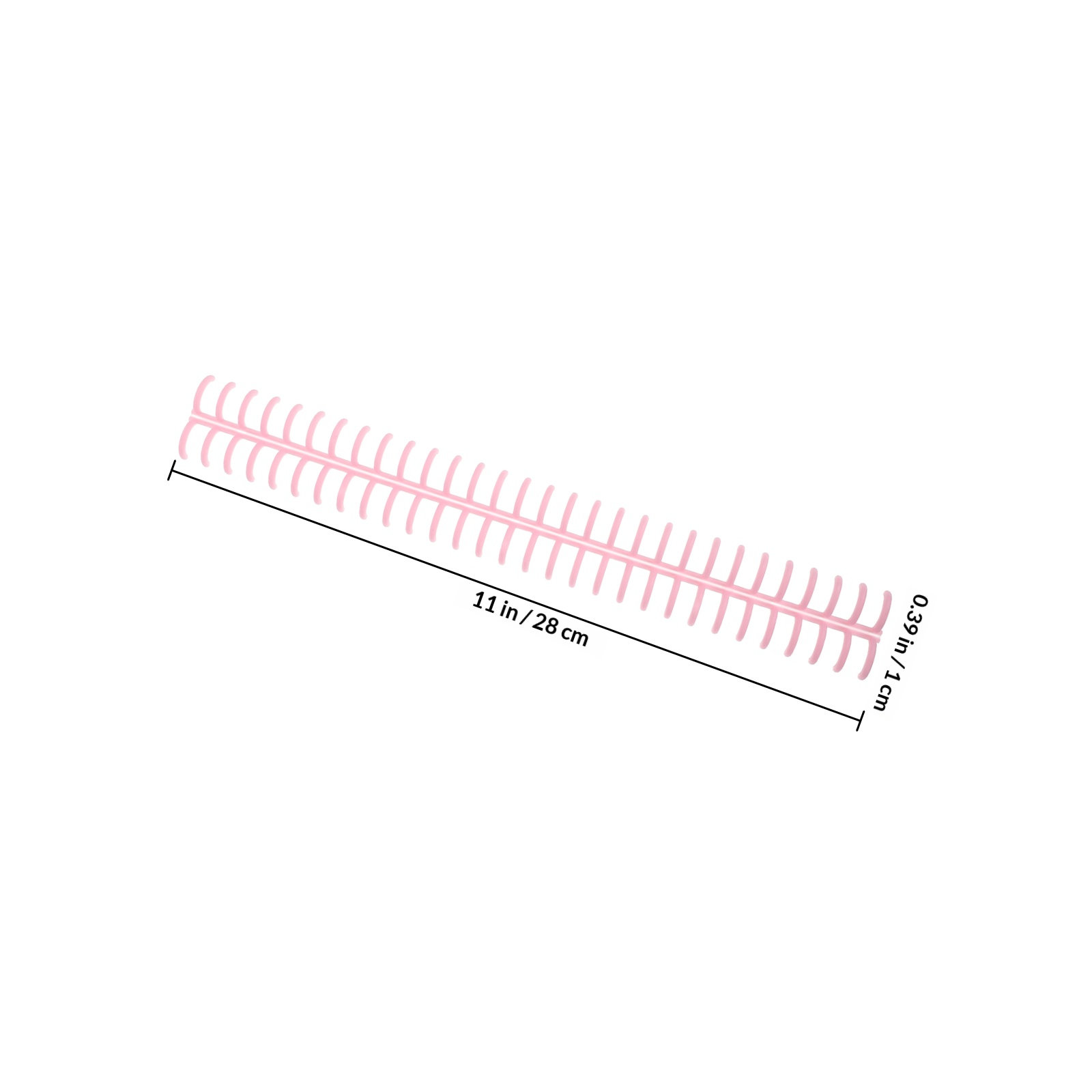 10Pcs 30-Hole Detachable Plast - Binding Comb Plastic 评论和价格