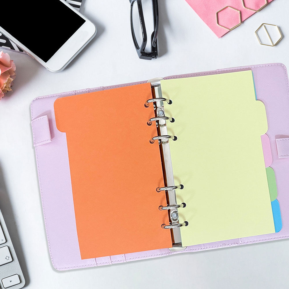30Pcs Colored Index Dividers L - Index Tab Divider 评论和价格