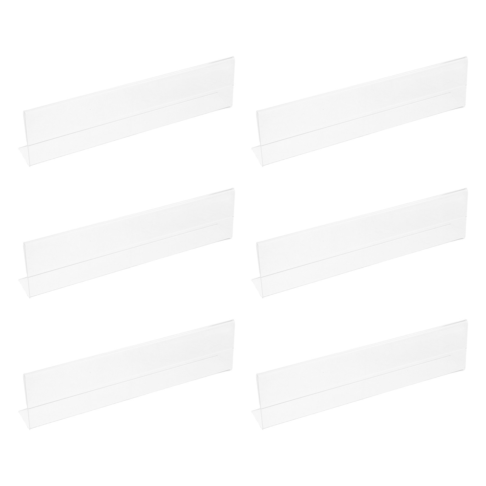 6Pcs Acrylic Name Plate Holder - Desk Name Plate 评论和价格