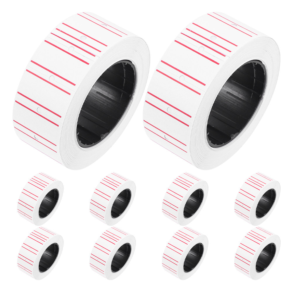 20 Rolls Price Label Sticker P - Sticker Label Roll 评论和价格