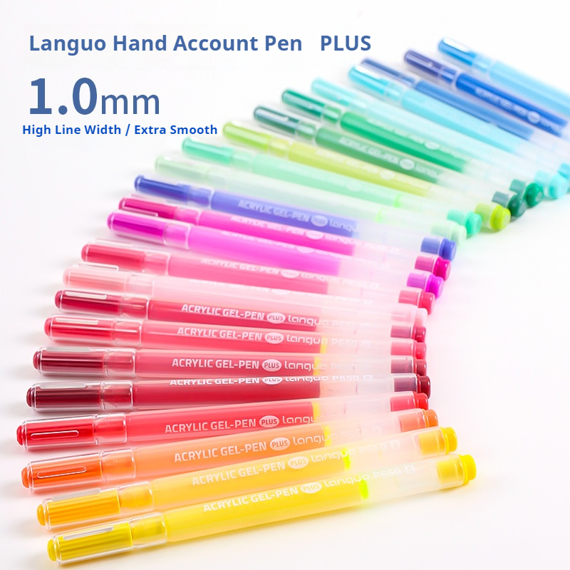 LANGUO 144/36 Colors Acrylic P - Gel Ink Pen Set 评论和价格
