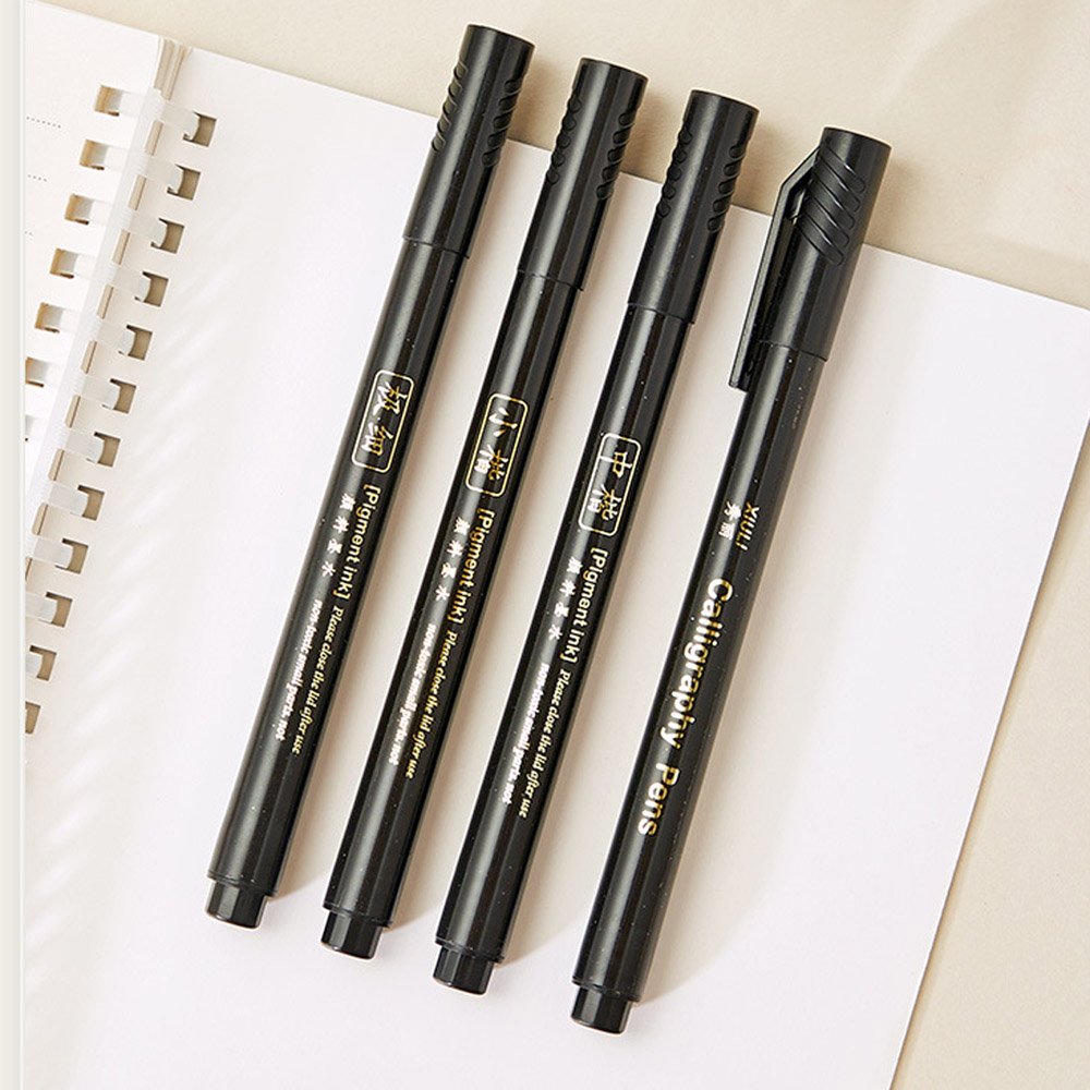 4pc Brush Pen Calligraphy Pen  - Stationery Warehouse 评论和价格