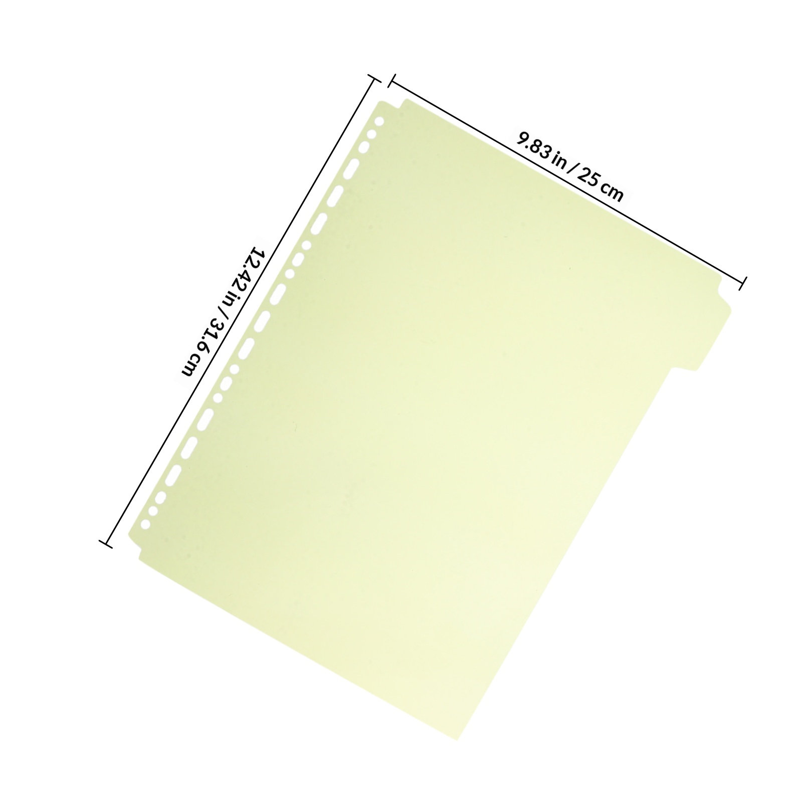6Pcs Plastic Tabbed Binder Div - Index Tab Divider 评论和价格